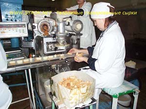 Творожные глазированные сырки, Rheon KN 170, Дмитровский молочный завод